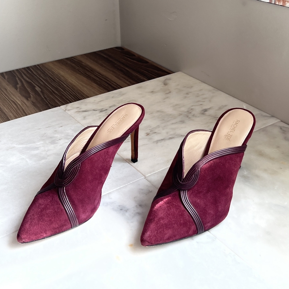 Rachel Zoe Vero Cuoio Burgundy Pumps / Size 9